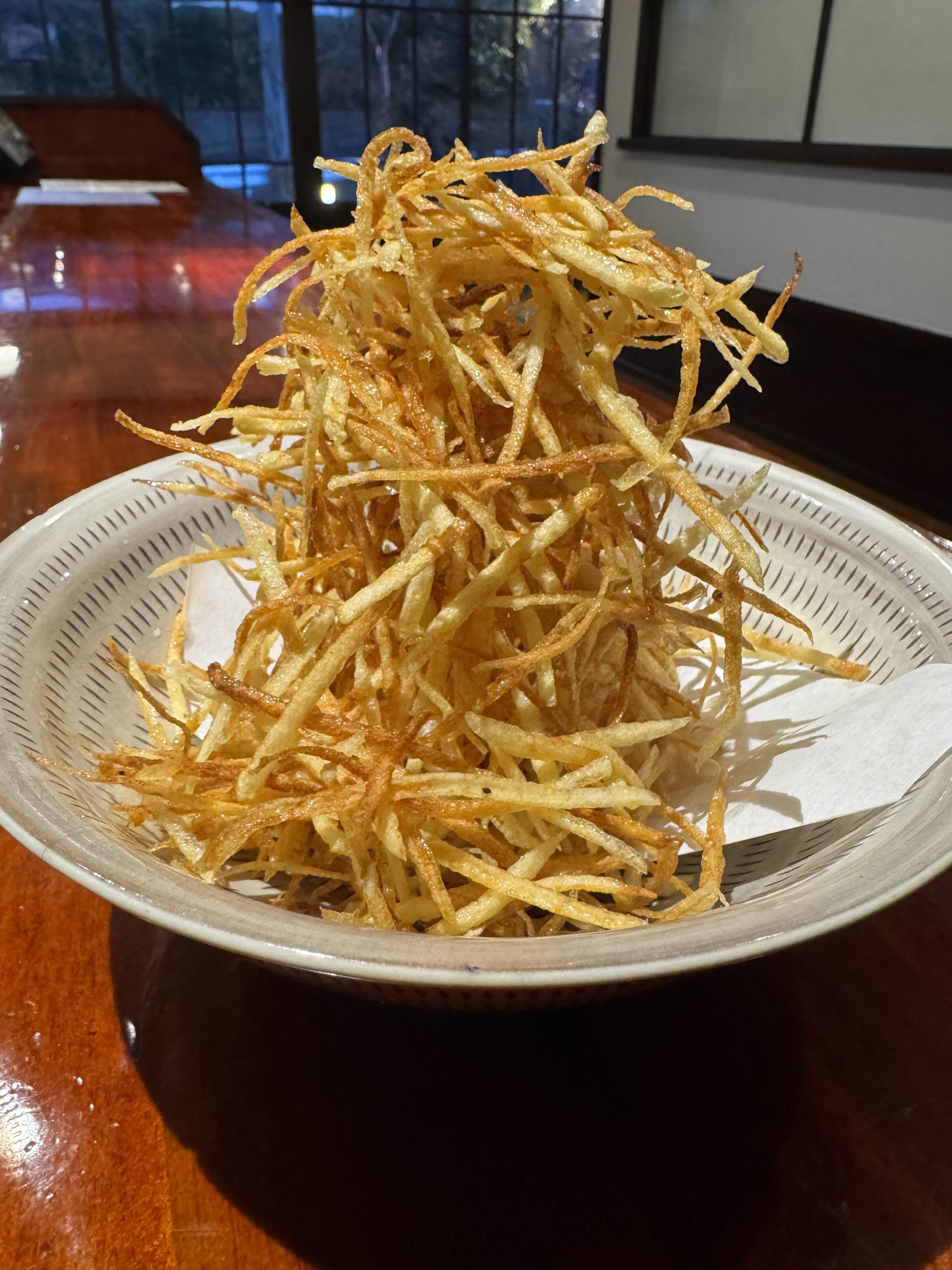 細切りポテト揚げ