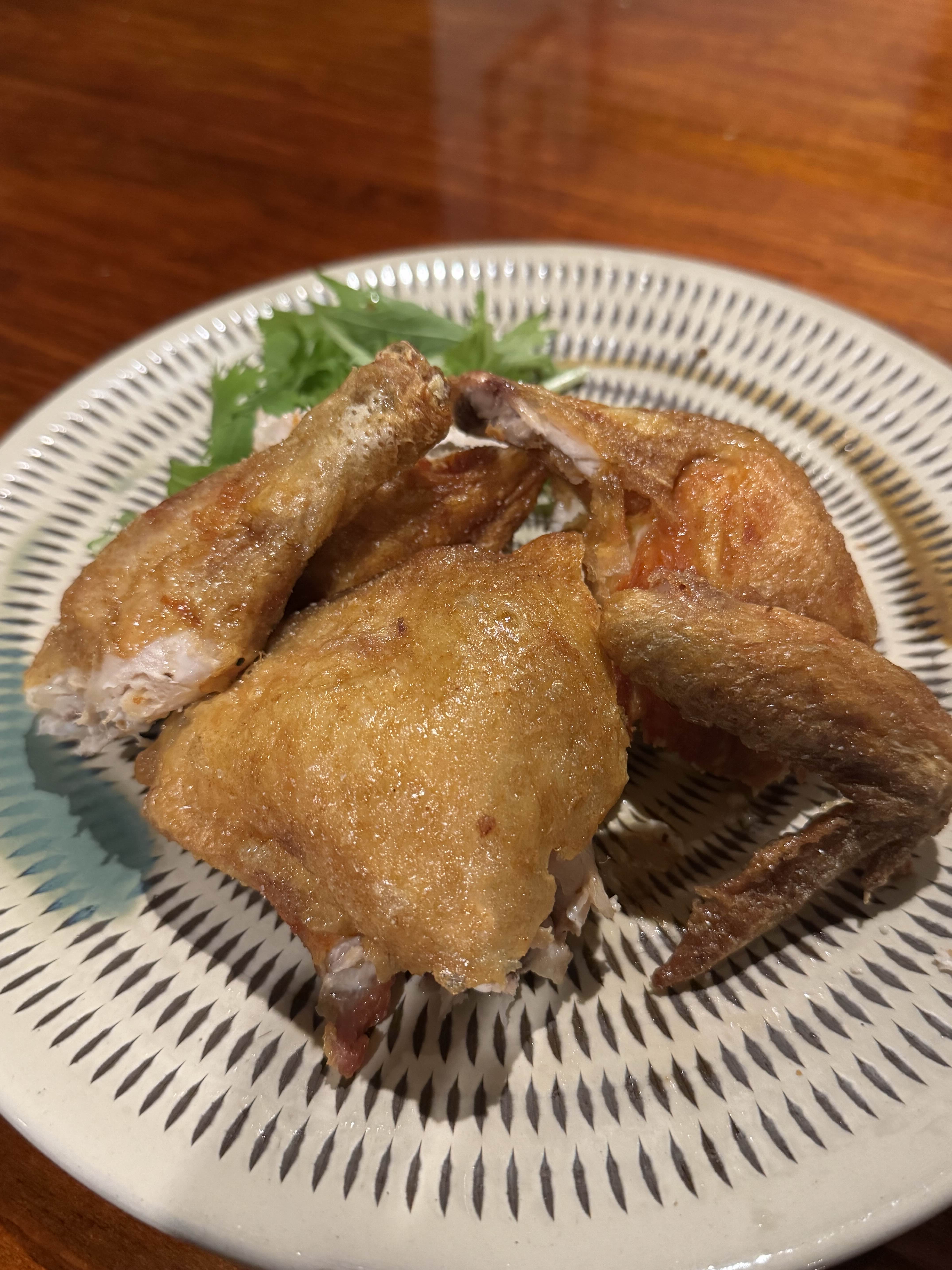 手羽中のちょい辛からあげ